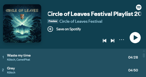 Cover Spotify COL26 Playlist